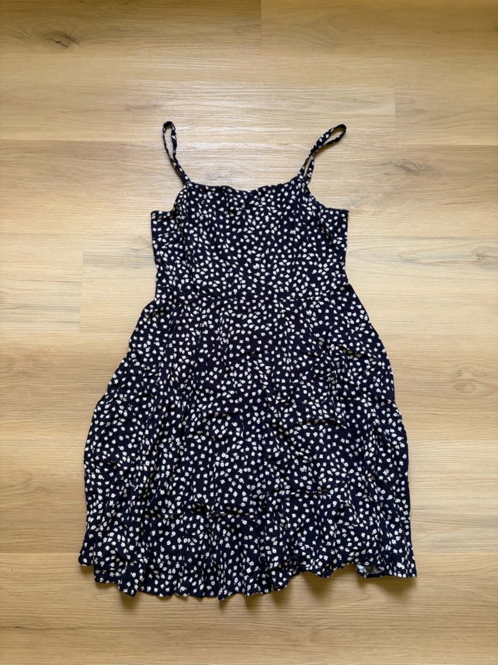 GAP Navy and White Ditsy Floral Dress
